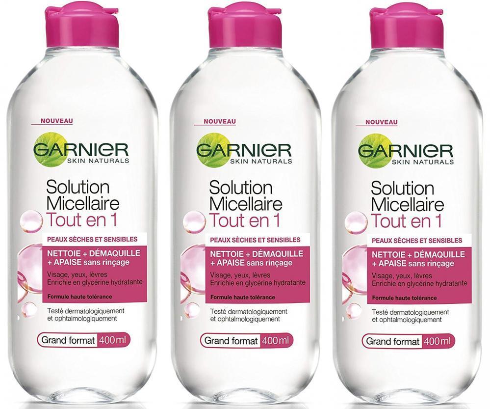 Garnier Skinactive Solution Micellaire Tout En 1 400 Ml - Flacon 400 Ml
