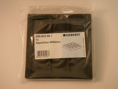 Geberit Aquaclean Set 240625001 Pour Systemes De Toilettes Complets Filtre A Charbon Actif Et Nettoyant Pour Buses