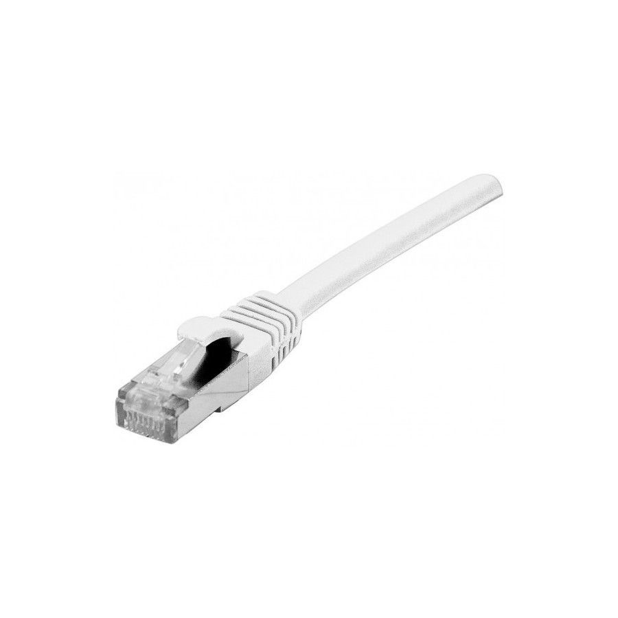 Cordon Rj45 Categorie 6 F/utp Lsoh Snagless Blanc - 25 M