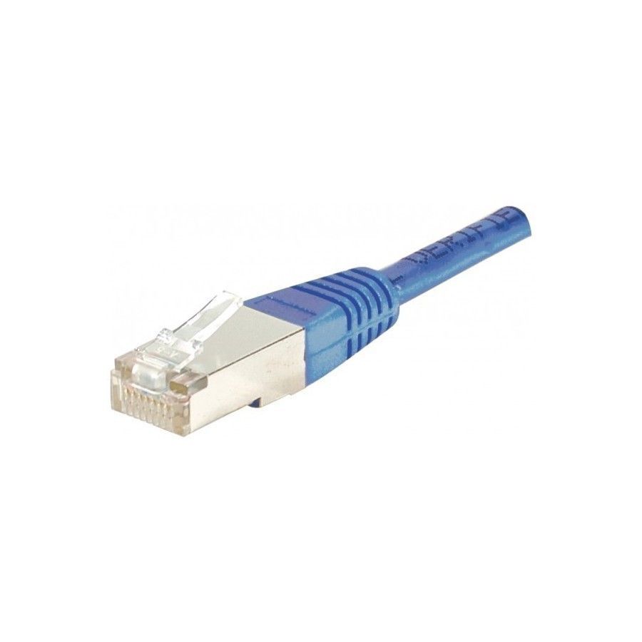 Cordon Rj45 Categorie 6 F/utp Bleu - 5 M