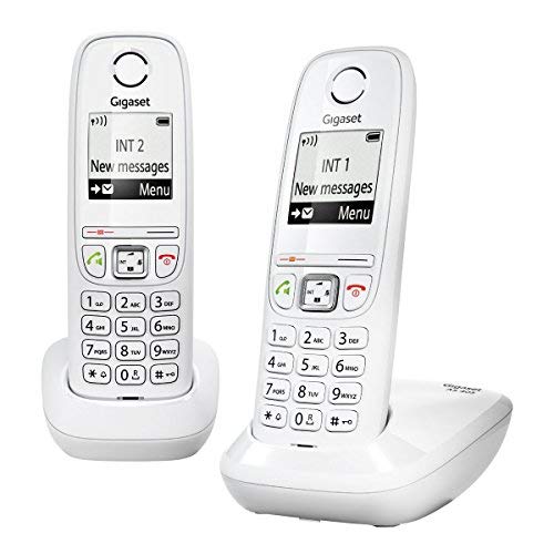 Telephone sans fil SIEMENS GIGASET AS405 Duo blanc