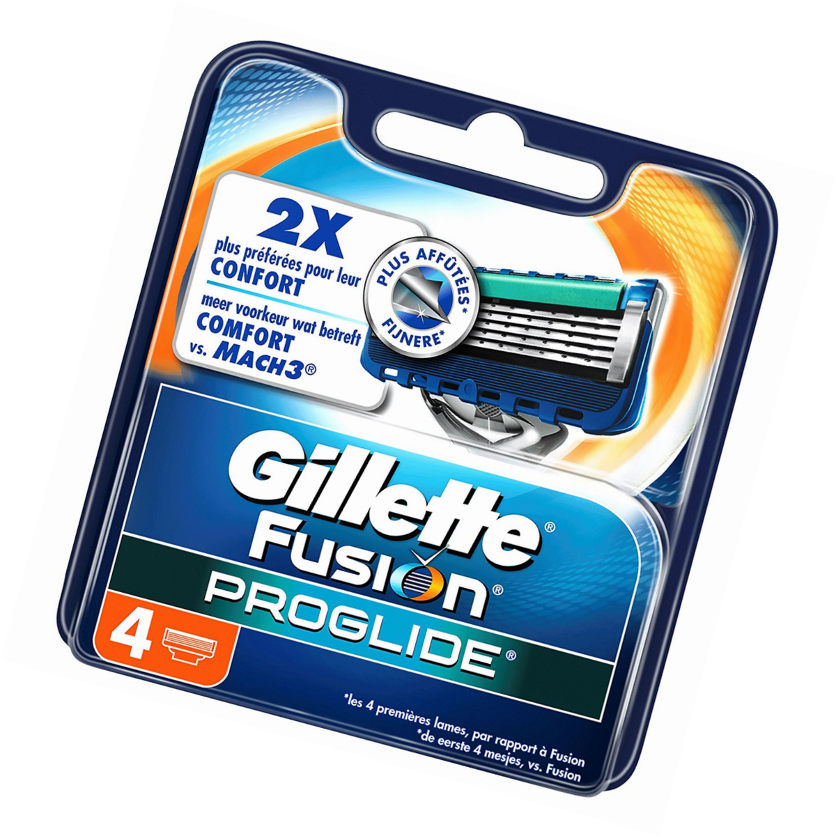 Gillette fusion proglide 4 lames