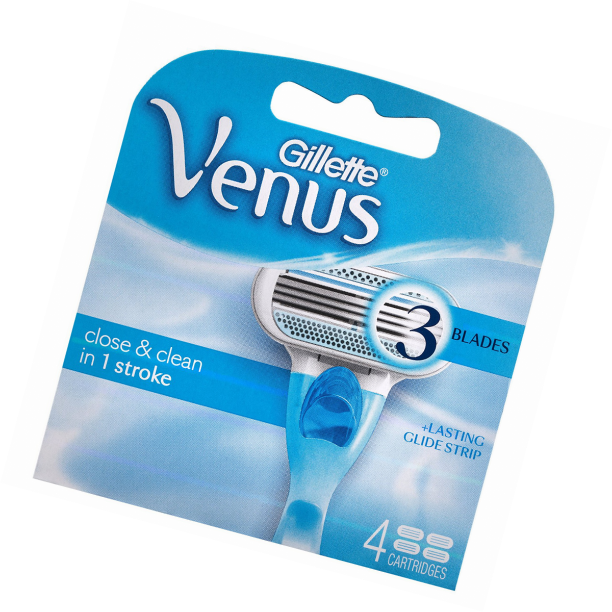 Gillette Gillette - Venus 3 Lames De Ric. X4 - 3014260262709