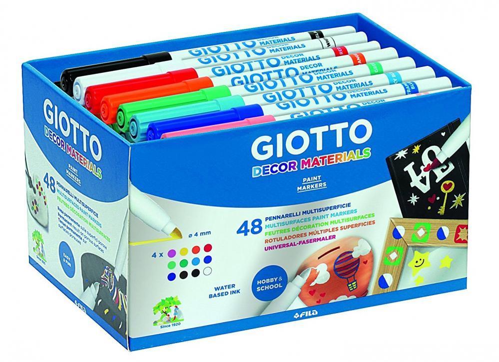 Giotto Decor Materials - Schoolpack 48 F...