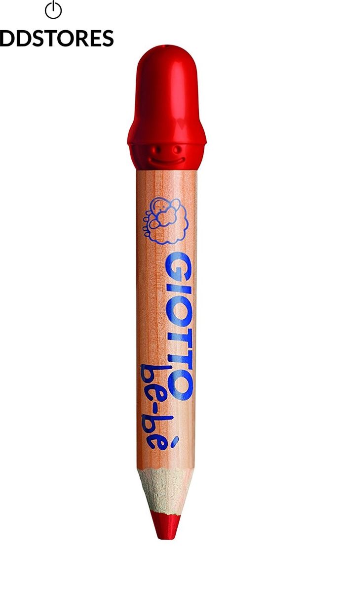 Giotto Be-be Boîte De 36 Crayons De Couleur Maxi Schoolpack - Pefc + 3 Taille-crayons