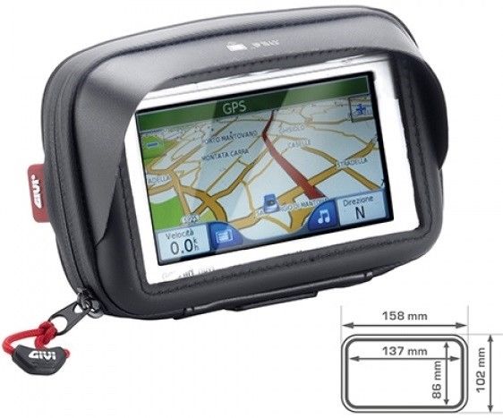 Sacoche De Guidon Support Gps Smartphone Givi S954b Pour Moto Scooter Velo
