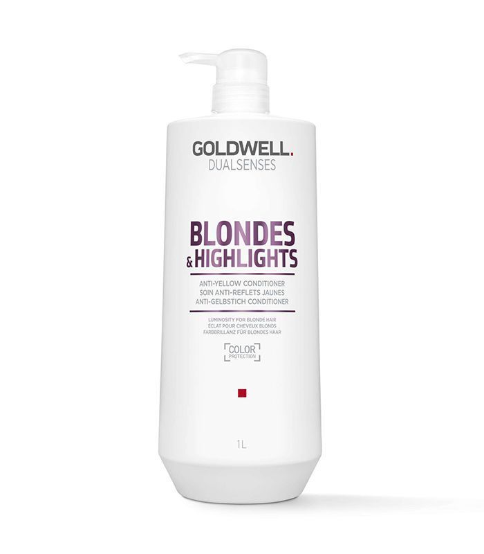 Goldwell Dualsenses Blondes & Highlights apres-shampoing pour cheveux blonds anti-jaunissement 1000 ml