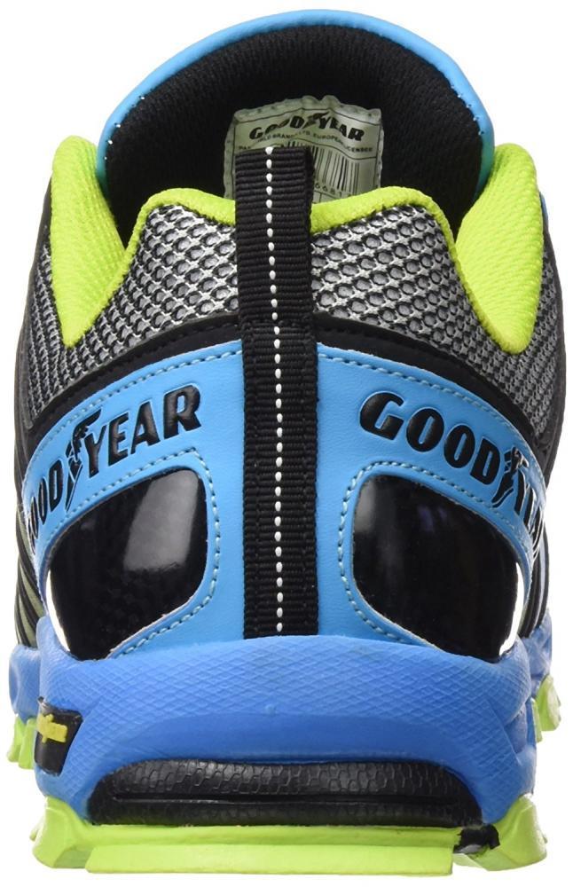 Chaussures De Securite Good Year S1p Pour Hommes - Embout Composite - Resistant A Leau - Bleu