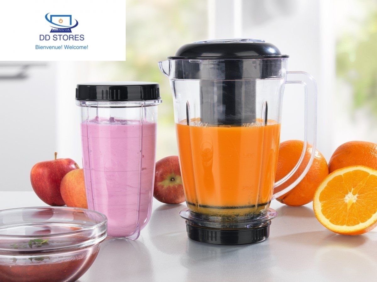 Blender Gourmetmaxx Classique 400w 8 Fonctions Extracteur De Nutriments