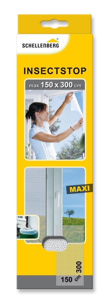 Schellenberg Maxi Moustiquaire Contre Insectesmoustiques 150 X 300 Cm Blanc 50324