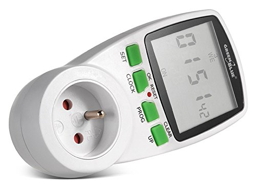 Programmateur Numerique Minuterie Hebdomadaire 16 Programmes Interieur Electrique