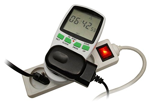 Programmateur Numerique Minuterie Hebdomadaire 16 Programmes Interieur Electrique