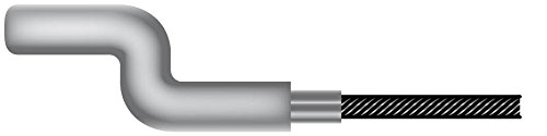 Greenstar 8448 Cable souple universel avec embout en Z 2500 mm F2339