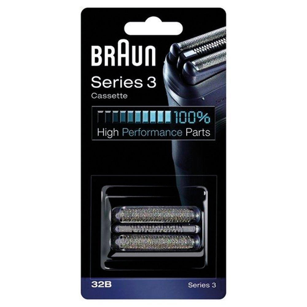 Cassette De Rechange Pour Rasoir Braun Series 3 300/320/340 - Combi-pack 32b