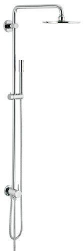 Grohe Rainshower System 210 Systeme De Douche 27058000 Apparent, Chrome, Avec Inverseur