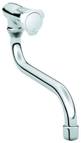 Grohe Costa Valve De Sortie 30484001 Chrome, Sortie De Tube Pivotante, Marquage Bleu