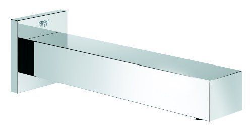 Grohe Eurocube Remplisseur De Baignoire 13303000 Chrome , Saillie 17 Cm, Montage Mural