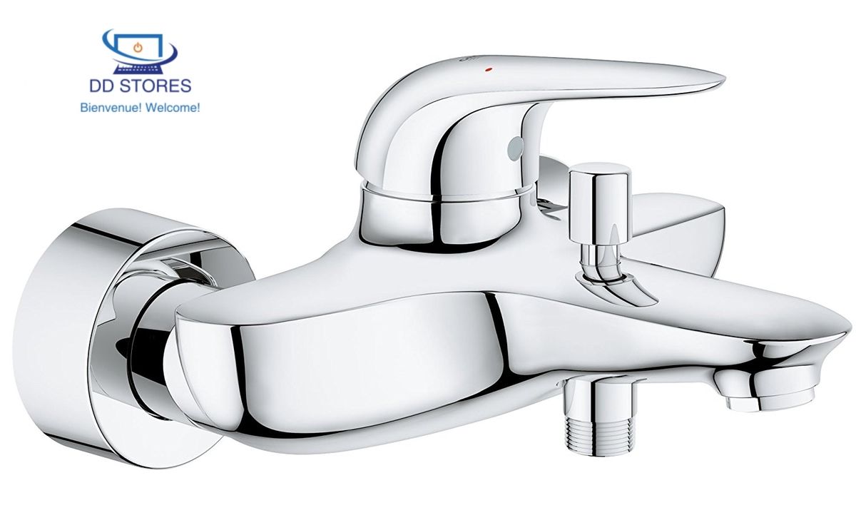 Eurostyle Grohe 23726003 Chrome, Apparent, Poignee En Metal Fermee