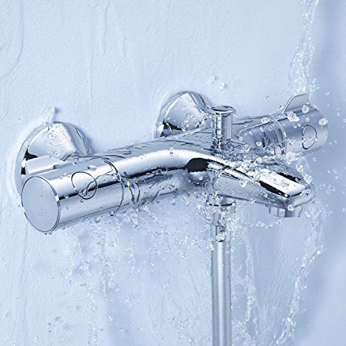 Mitigeur Baindouche Grohtherm 800 1/2 Mural Thermostatique Grohe 34569000
