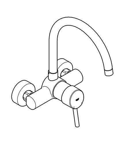 Concetto Mitigeur monocommande evier 32667001 GROHE