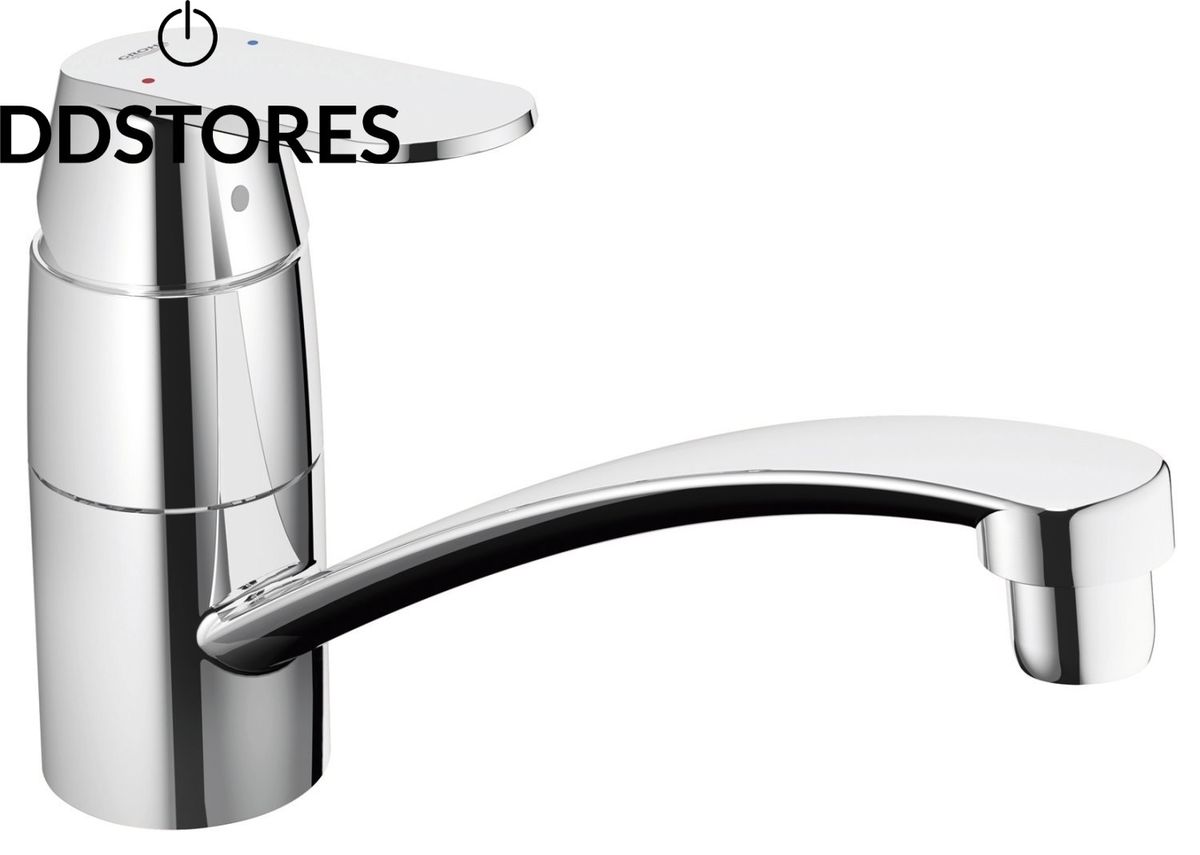 Grohe Eurosmart Melangeur De Cuisine 31179000 Cosmopolitan, Chrome, Basse Pression, Pivotant