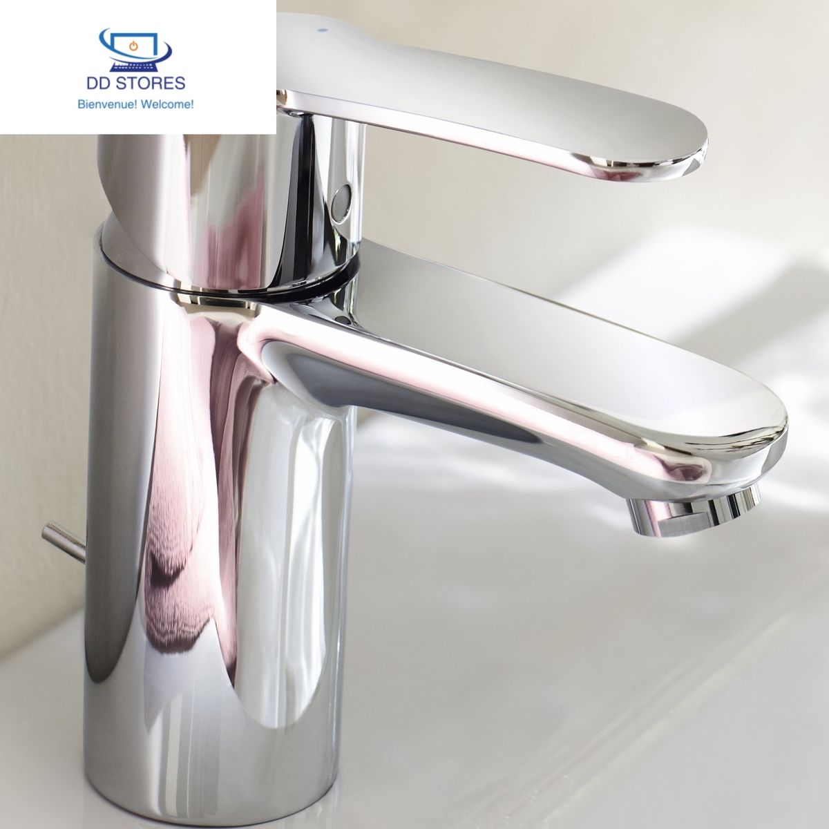 Eurostyle Grohe 2337420e Cosmopolitan, Chrome, Silkmove Es, Set De Vidage