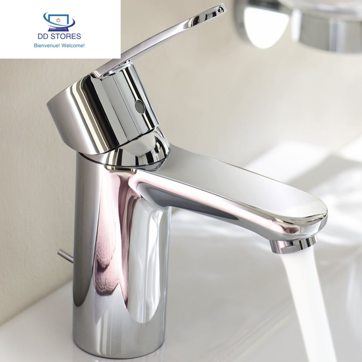 Eurostyle Grohe 2337420e Cosmopolitan, Chrome, Silkmove Es, Set De Vidage