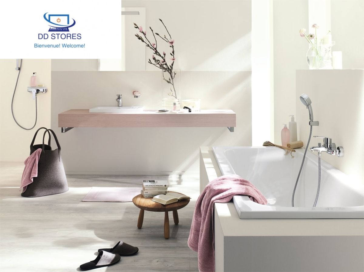 Eurostyle Grohe 2337420e Cosmopolitan, Chrome, Silkmove Es, Set De Vidage