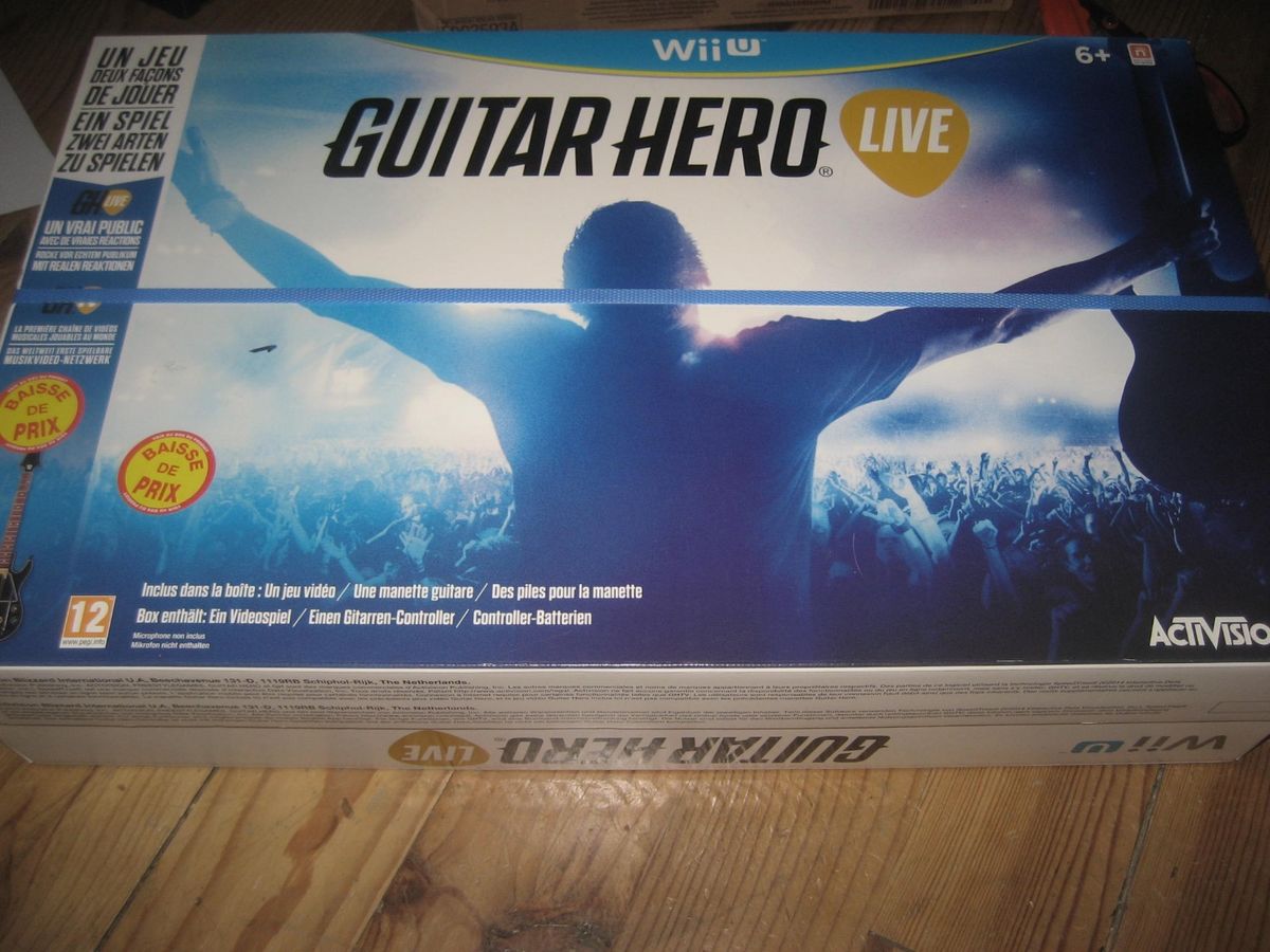 Jeu Nintendo Wii U - Guitar Hero Live