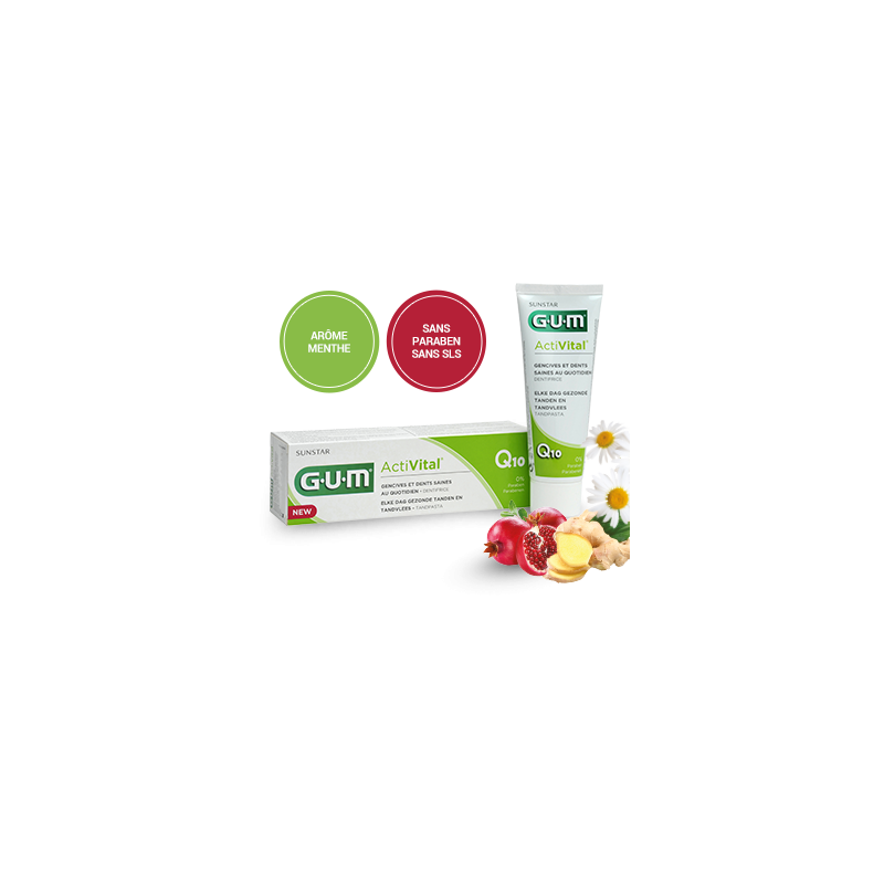 Gum Activital Dentifrice Gel 75ml