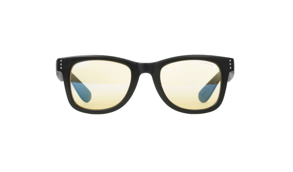 Lunettes Gunnar Anti Lumiere Bleue - Axial Couleur : Onyx Teintes : Amber (65% De Filtration De La Lumiere Bleue)
