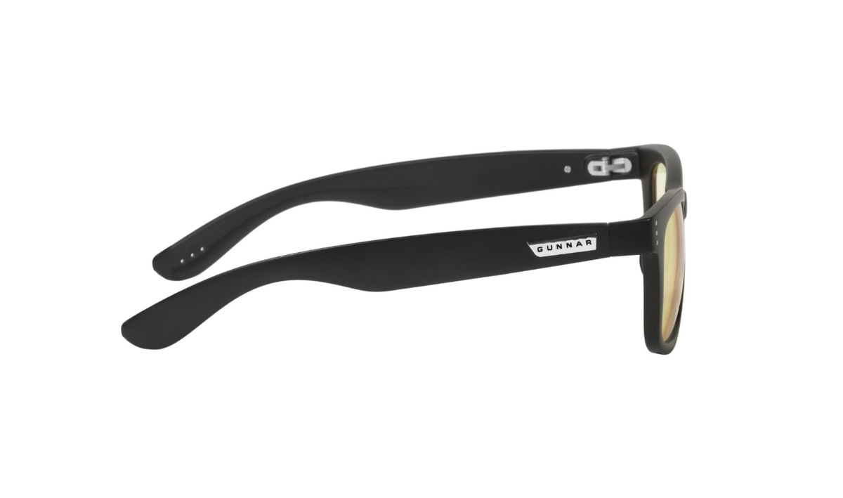 Lunettes Gunnar Anti Lumiere Bleue - Axial Couleur : Onyx Teintes : Amber (65% De Filtration De La Lumiere Bleue)