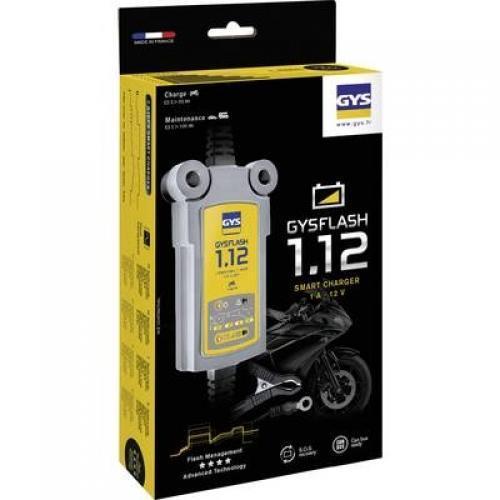 Gys Flash 1.12 - Chargeur Et Mainteneur De Charge Automatique - Batteries 12 V De 1,2 A 32 Ah