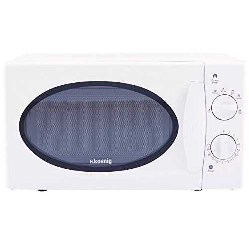 Four Micro-ondes Vio6 H.koenig - Blanc - 20 Litres - 700w - Decongelation Cuisson