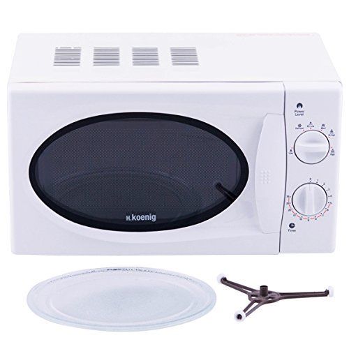 Four Micro-ondes Vio6 H.koenig - Blanc - 20 Litres - 700w - Decongelation Cuisson