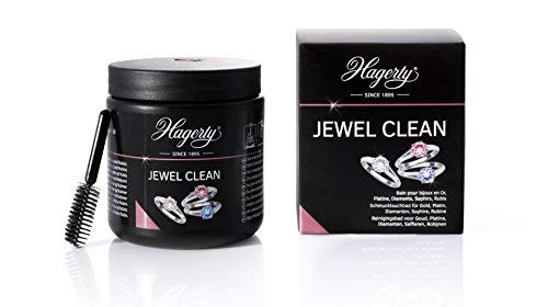 Hagerty Jewel Clean Bain Nettoyant Pour  L?or Le Platine Les Pierres Precieuses - 170 Ml - Panier Brosse Inclus