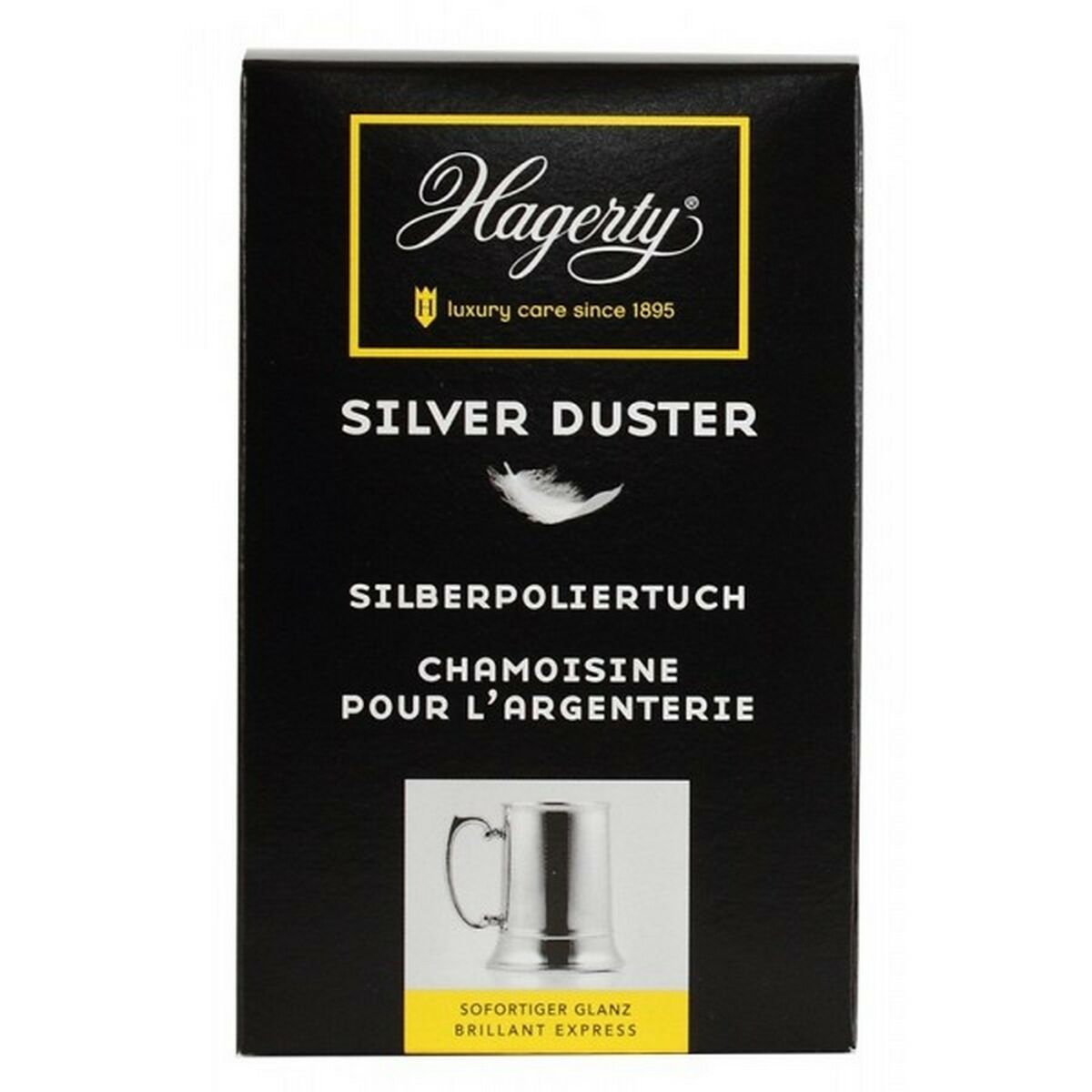 Hagerty Silver Duster Chiffon Pour Argenterie Et Metal Argente