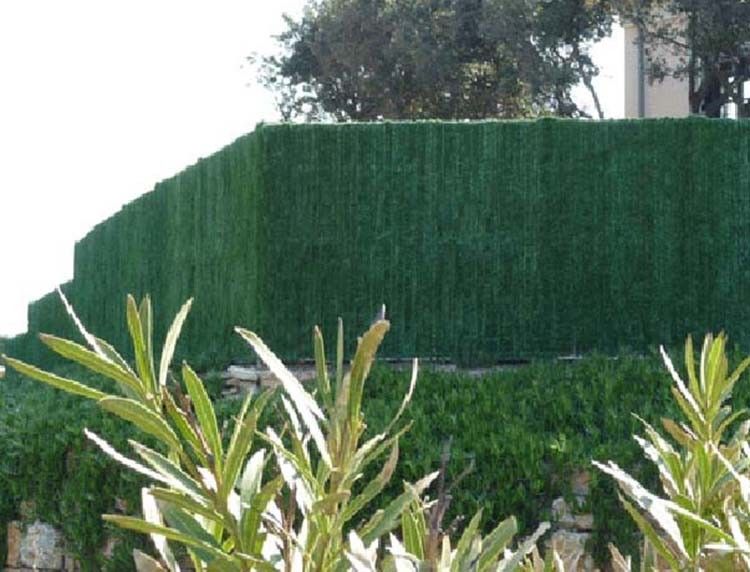 Haie artificielle 126 brins vert thuyas en rouleau Supra 1.5 x 3 m