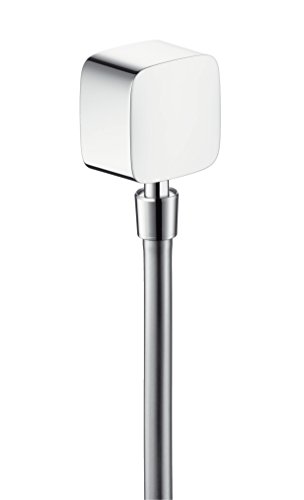 Hansgrohe Raccord De Tuyau Puravida Fixfit Avec Rueckflussverhinderer Et Rotule Chrome Pur
