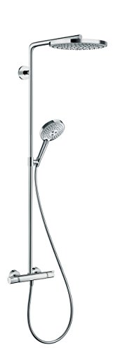 Hansgrohe Raindance Select S 240 2jet Showerpipe 27129000 Chrome Pivotant