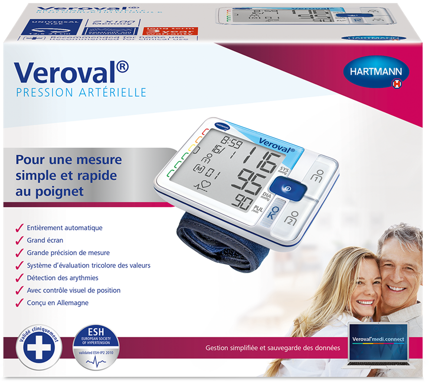 Hartmann Veroval Tensiometre De Poignet Connecte