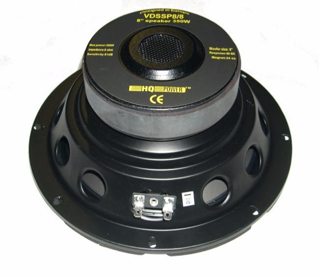 Subwoofer Noir Pour Haut-parleur, 8