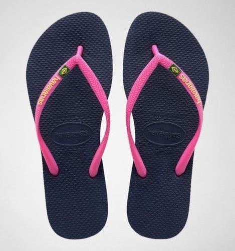 Havaianas Slim Brasil Logo Tongs Femme 