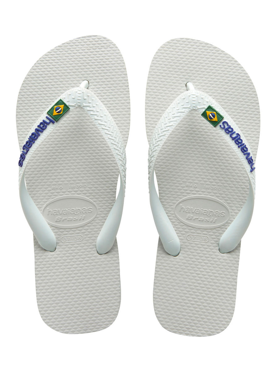 Havaianas Brasil Logo Sandales Taille 4344 Eu 4546 Gris