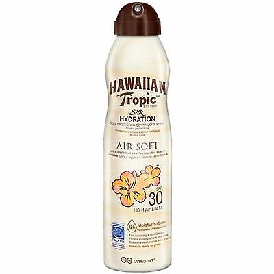 Hawaiian Tropic Brume Protectrice Air Soft Silk Hydration - Spf 30 - 177ml