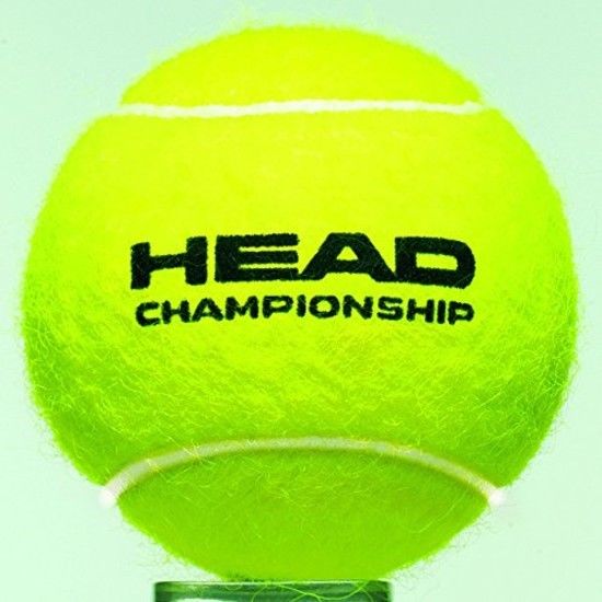 Head Championship 4 Balles De Tennis Jau...