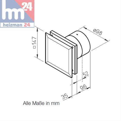 Helios M1/100 Aerateur Minivent