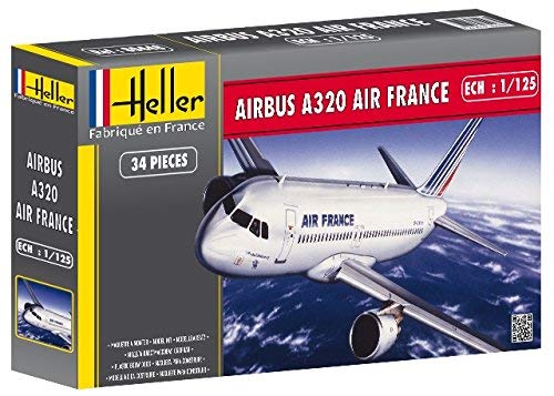 Maquette - Airbus A320 Air France - Heller - 80448 - 139 Pieces - 1/125eme