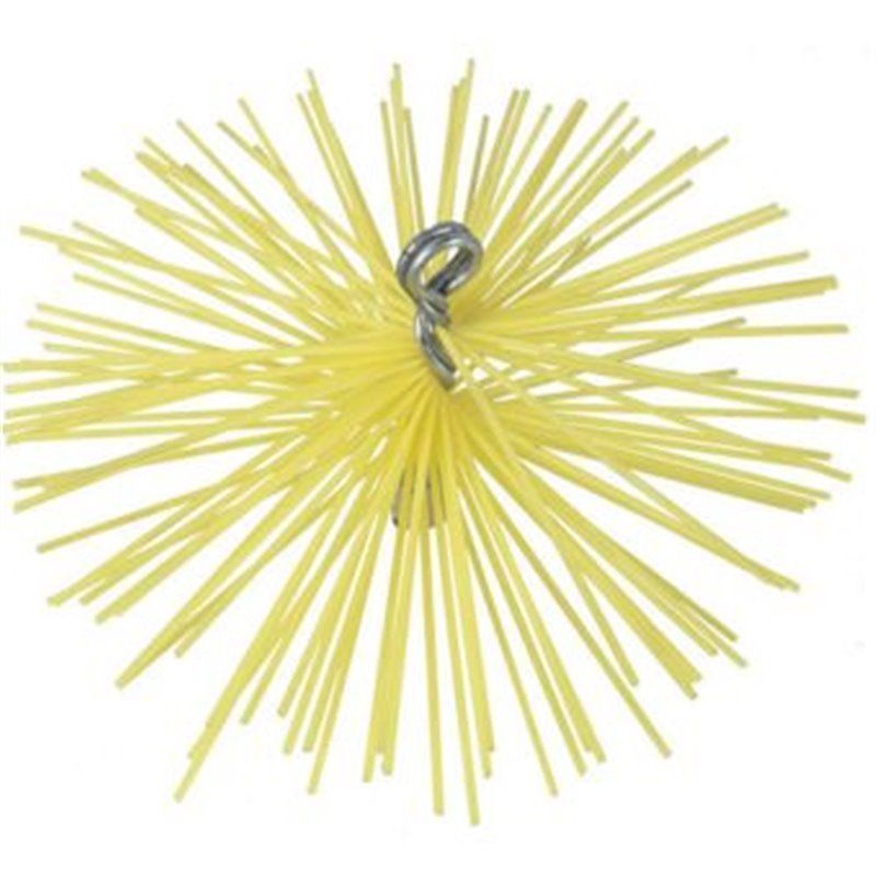 Herisson de ramonage rond en nylon