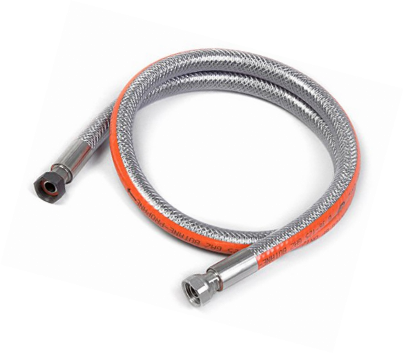 Home Gaz Flexible inox butanepropane 2 m sans date de peremption